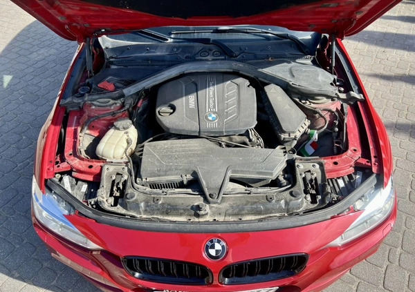 BMW Seria 3 cena 57000 przebieg: 244000, rok produkcji 2012 z Warszawa małe 326